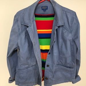 Pendleton women's blue jacket top